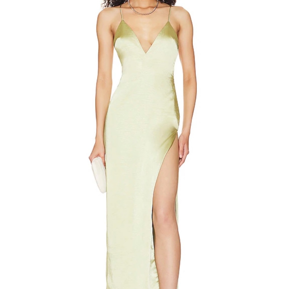 Green formal dress